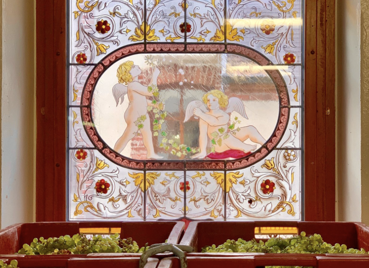 Champagne credential visual